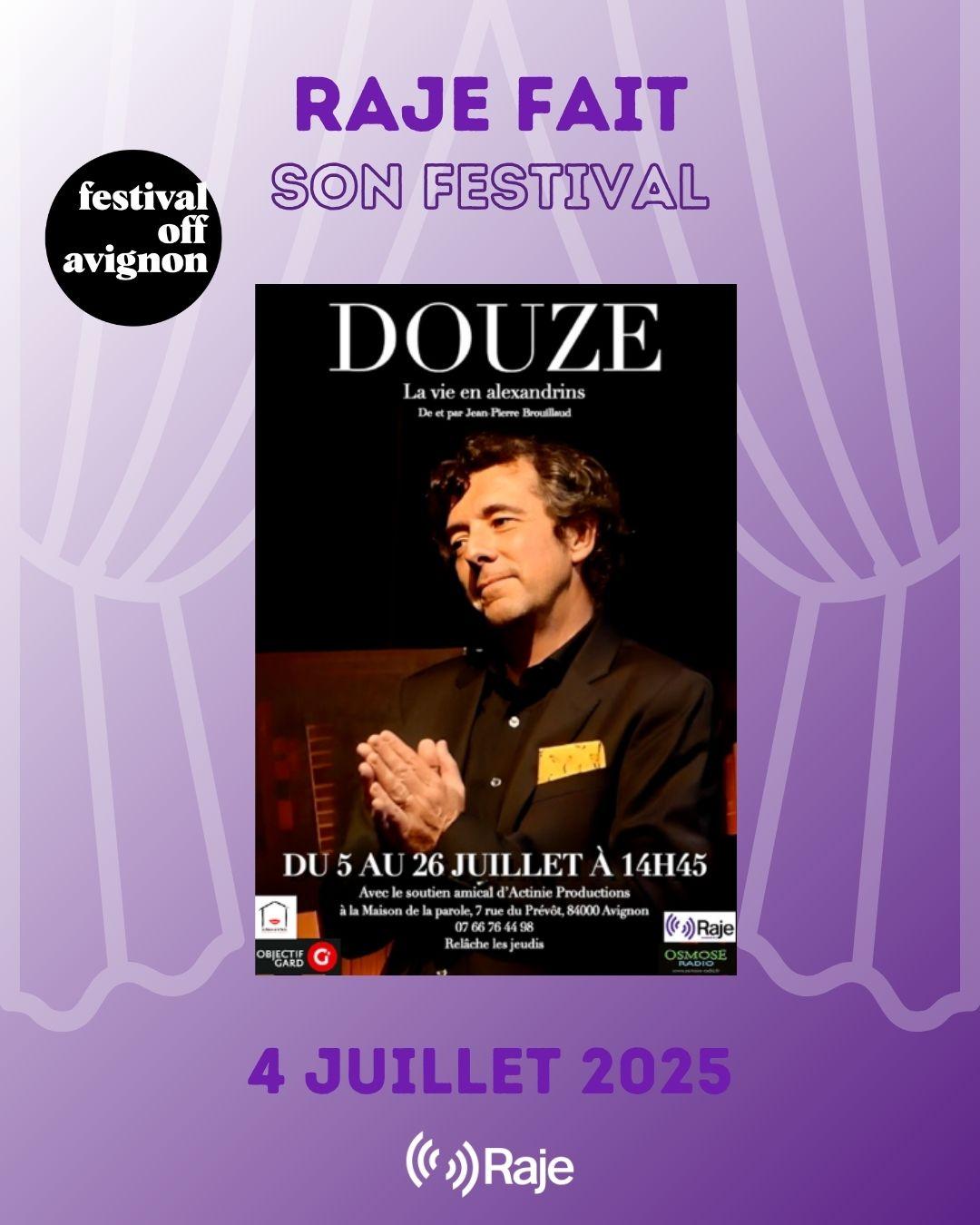 RAJE FAIT SON FESTIVAL JOUR #4 Jean-Pierre Brouillaud pour DOUZE